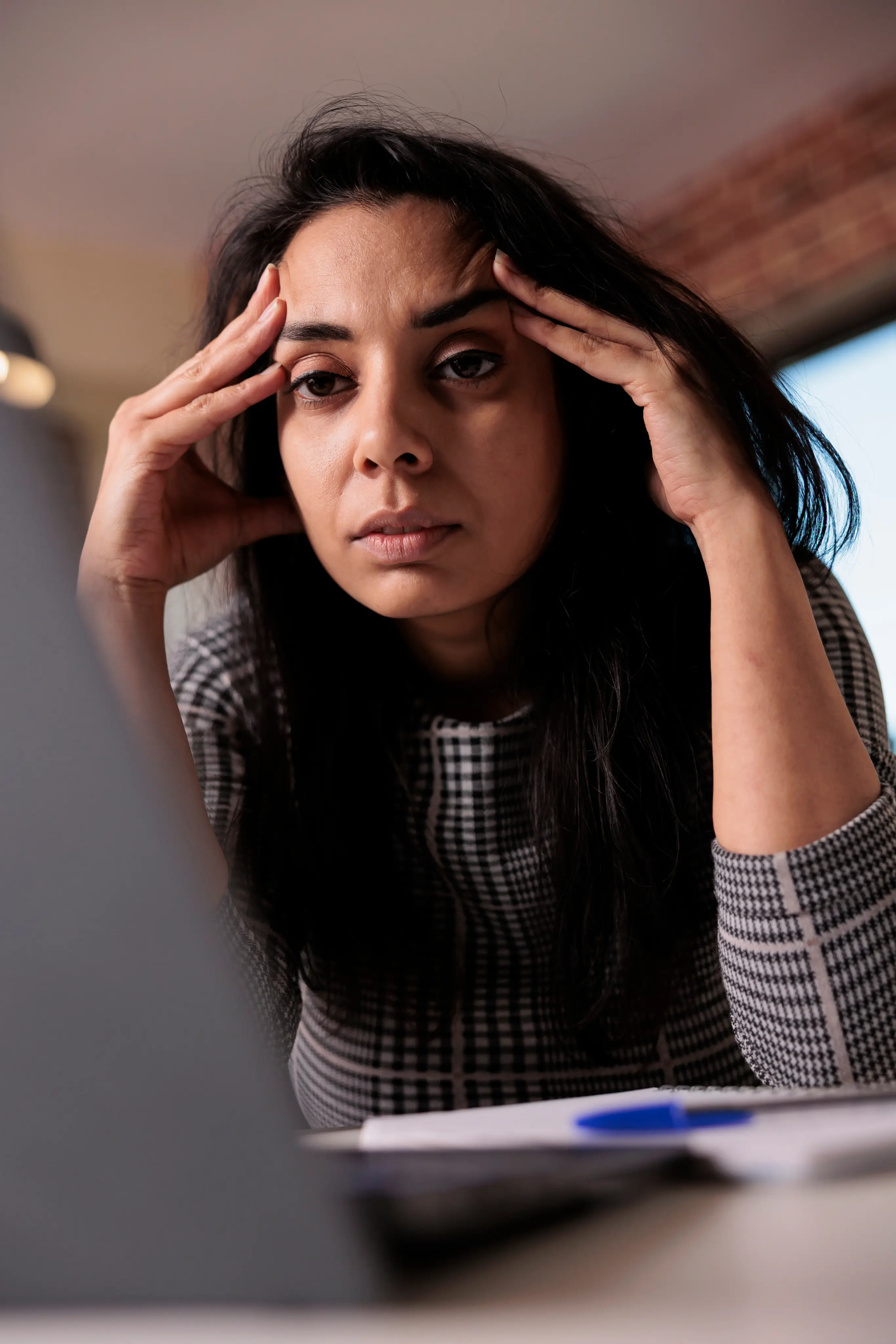 Child struggling with ADHD symptoms
