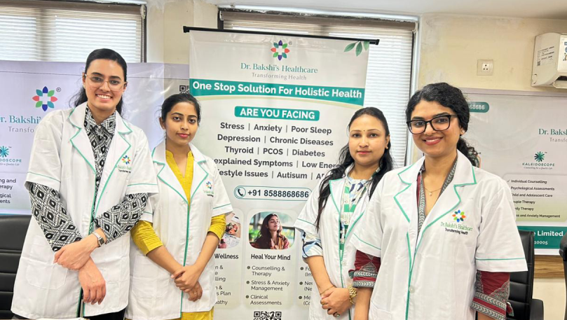 Dr. Bakshi's healthcare team at ICSI camp.