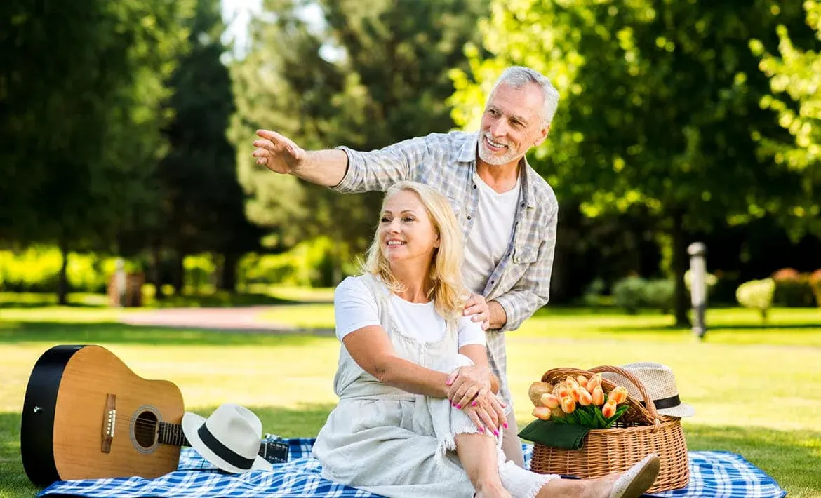 Finding happiness at old age