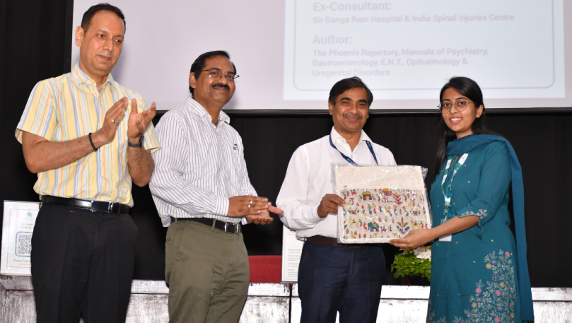 Gift presented at CSIR wellness event.